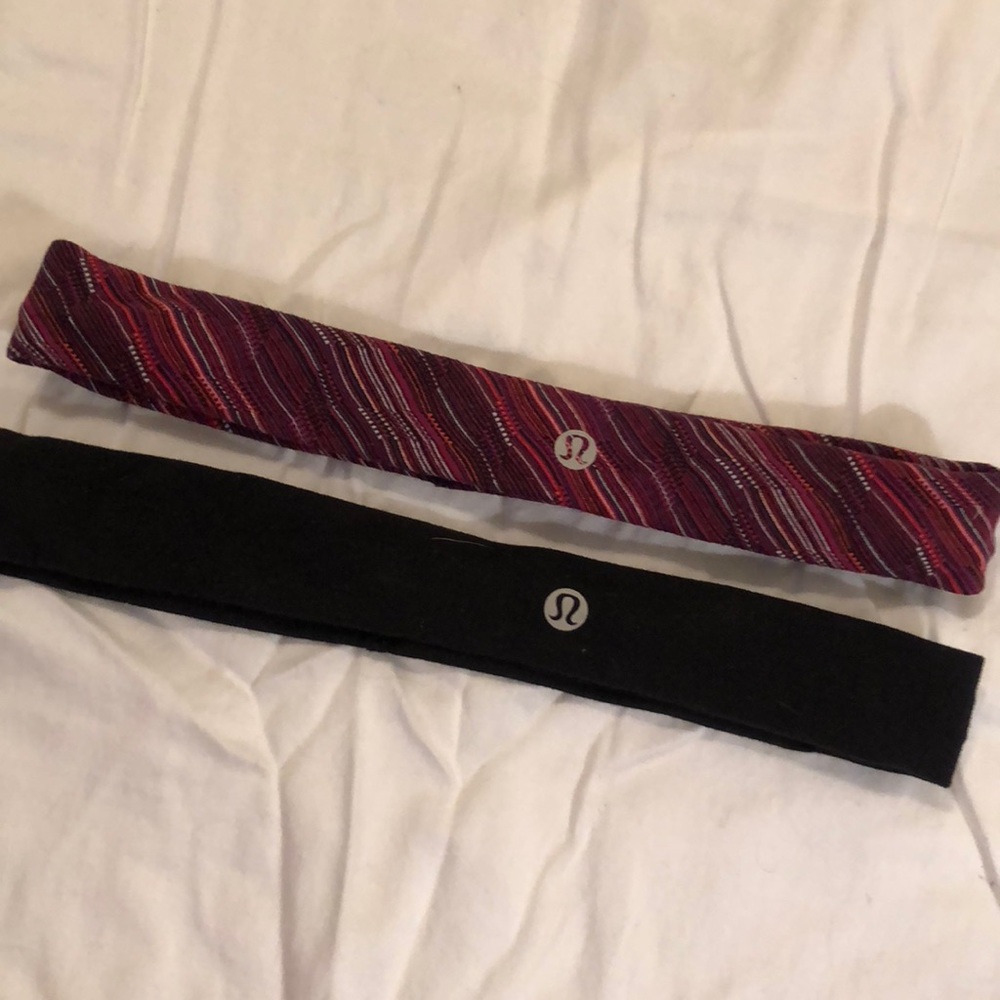 2 LuLu lemon headbands